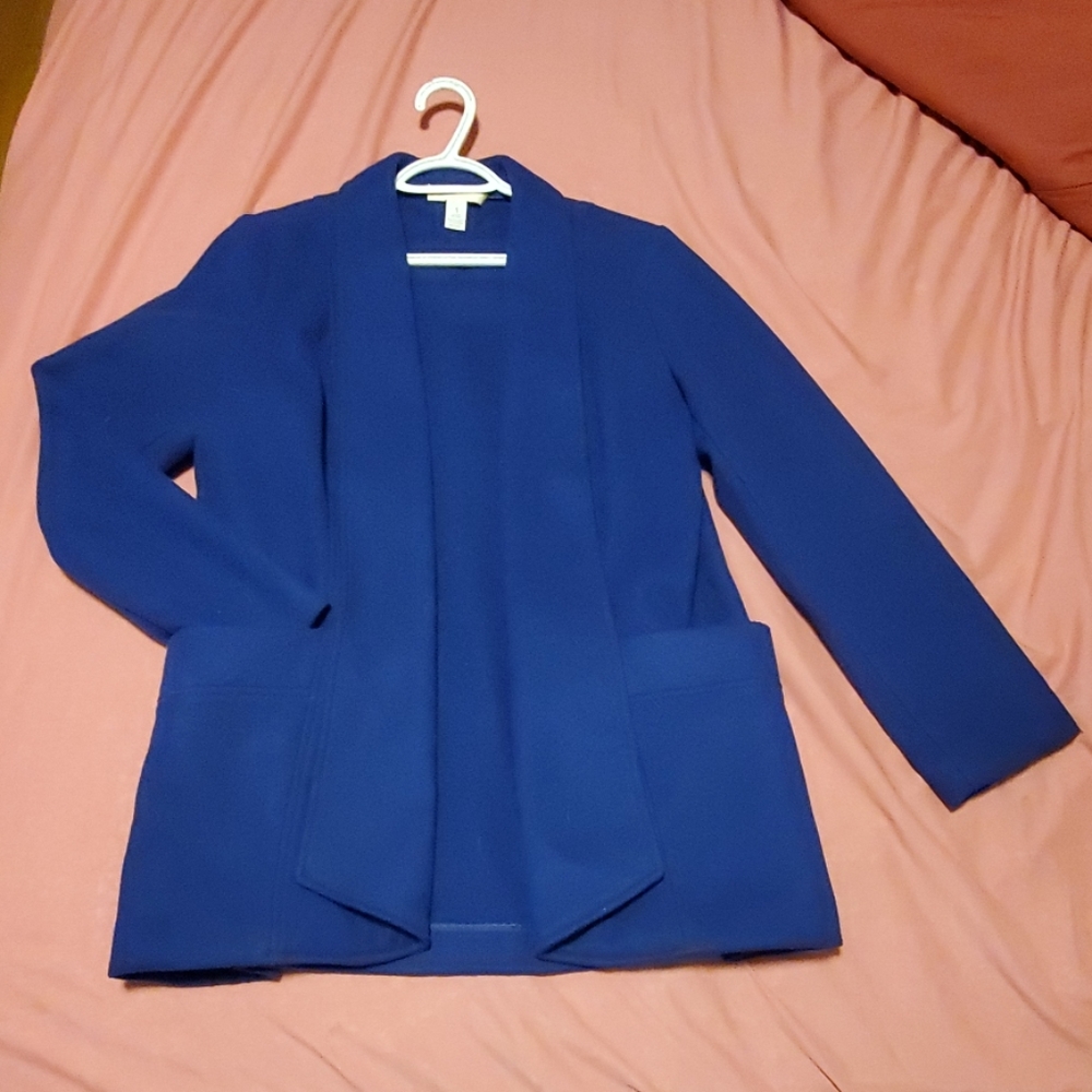 Chico's indigo coat